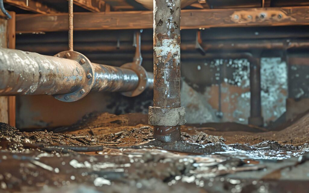 High Humidity Crawl Space Mold Infestation in Springfield Missouri