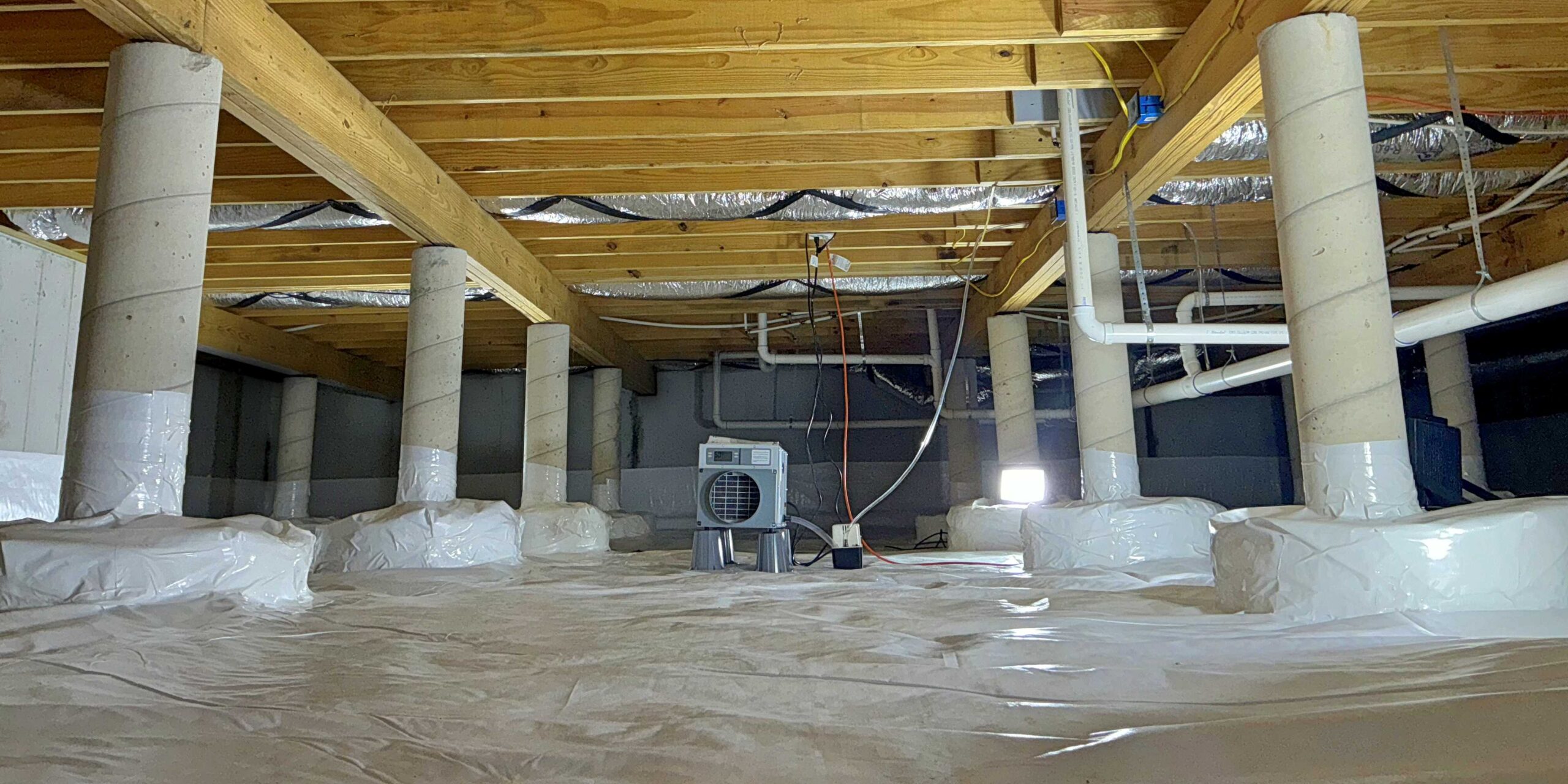 Ask For Mold Reinspection After Repairs Complete Before Closing - Finished Crawl Space